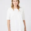 Marina Rinaldi T-shirt en jersey et popeline BLANCNEUTRE Online