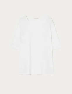 Marina Rinaldi T-shirt en jersey et popeline BLANCNEUTRE Online