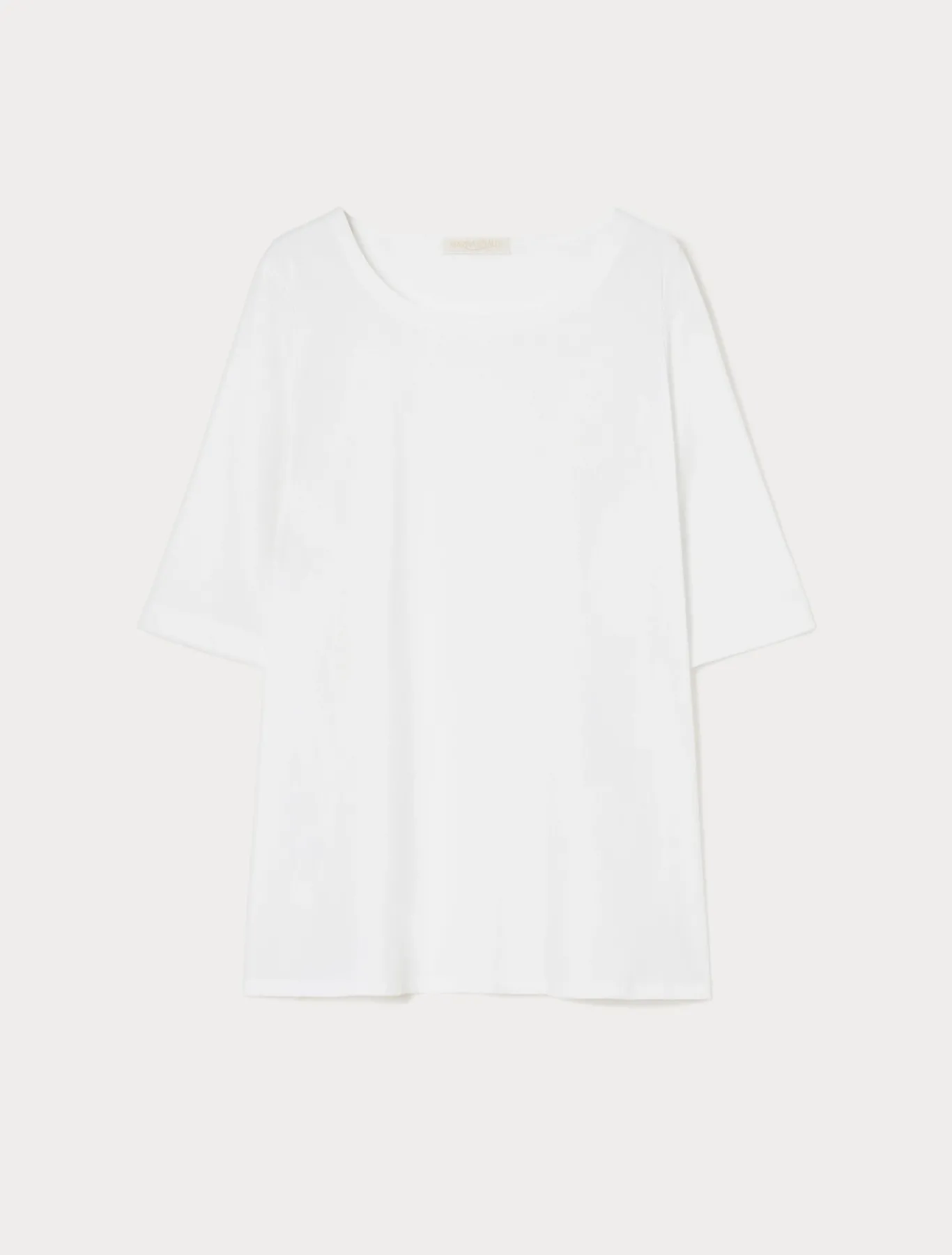 Marina Rinaldi T-shirt en jersey et popeline BLANCNEUTRE Online