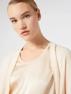 Marina Rinaldi T-shirt en jersey et satin ROSE Sale