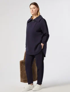 Marina Rinaldi T-shirt en jersey imprimé BLEU Clearance
