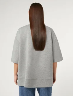 Marina Rinaldi T-shirt en jersey interlock GRISCLAIR Outlet