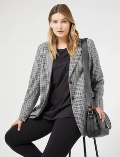 Marina Rinaldi T-shirt en jersey interlock NOIR Sale