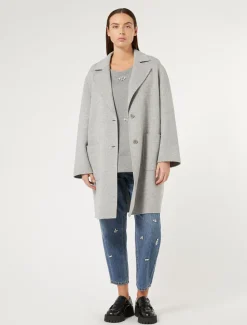 Marina Rinaldi T-shirt en jersey interlock GRISCLAIR Outlet