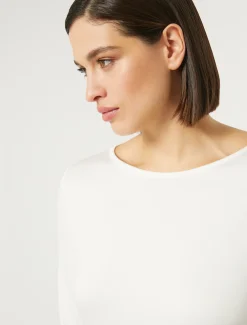 Marina Rinaldi T-shirt en jersey stretch IVOIRE Clearance