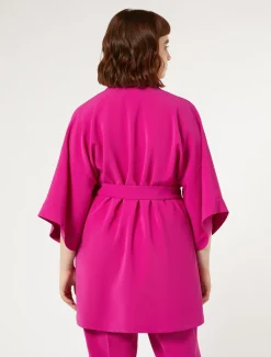 Marina Rinaldi Tunique en cady triacétate FUCHSIA Fashion