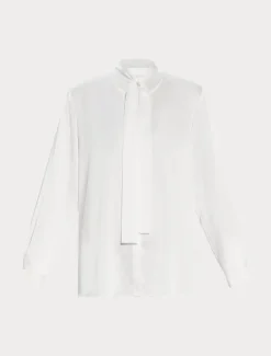 Marina Rinaldi Tunique en satin BLANC New