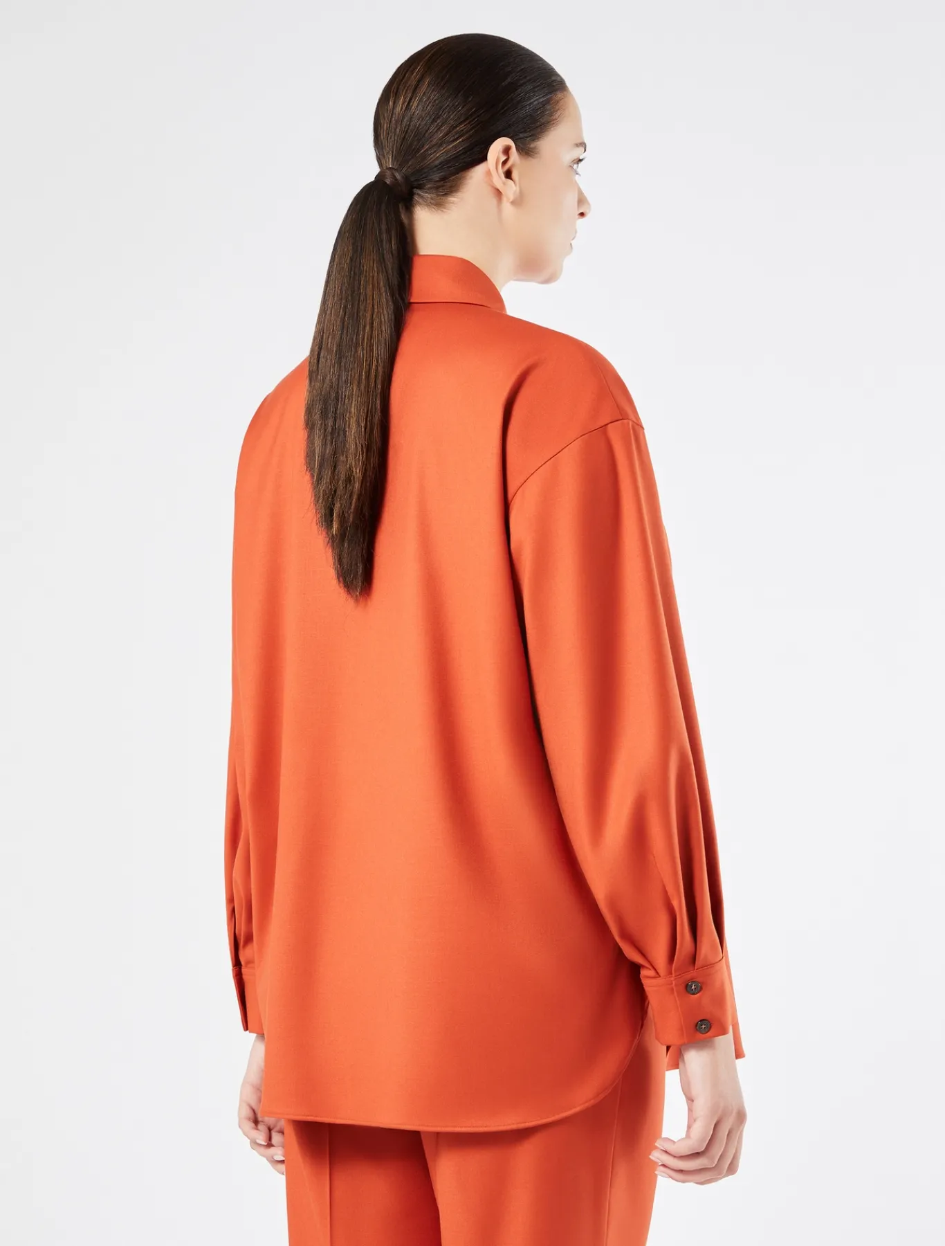 Marina Rinaldi Tunique en sergé ROUILLE New