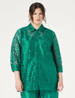 Marina Rinaldi Tunique en tulle brodé JADE Outlet