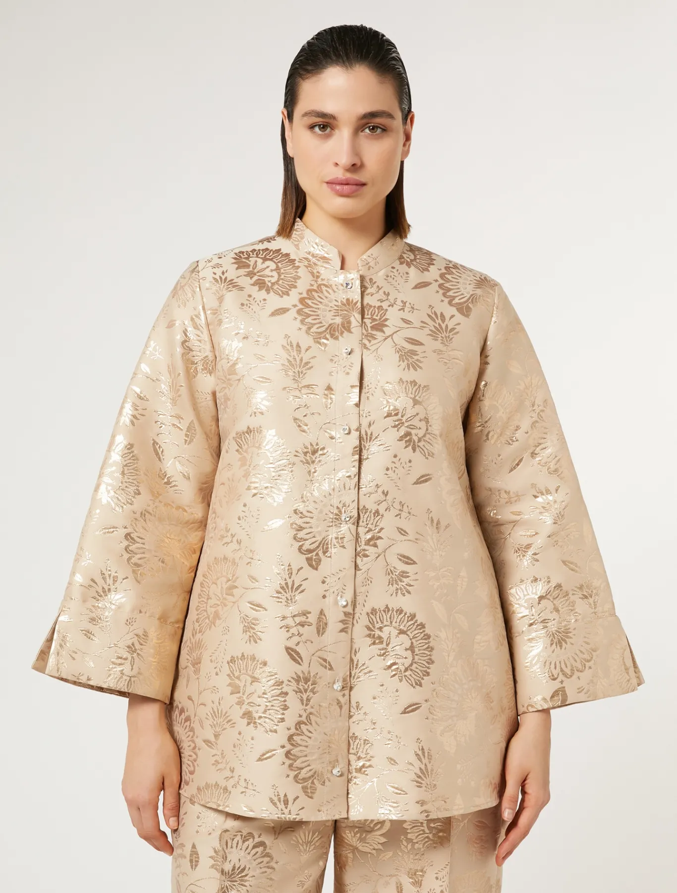 Marina Rinaldi Tunique jacquard MIEL Online