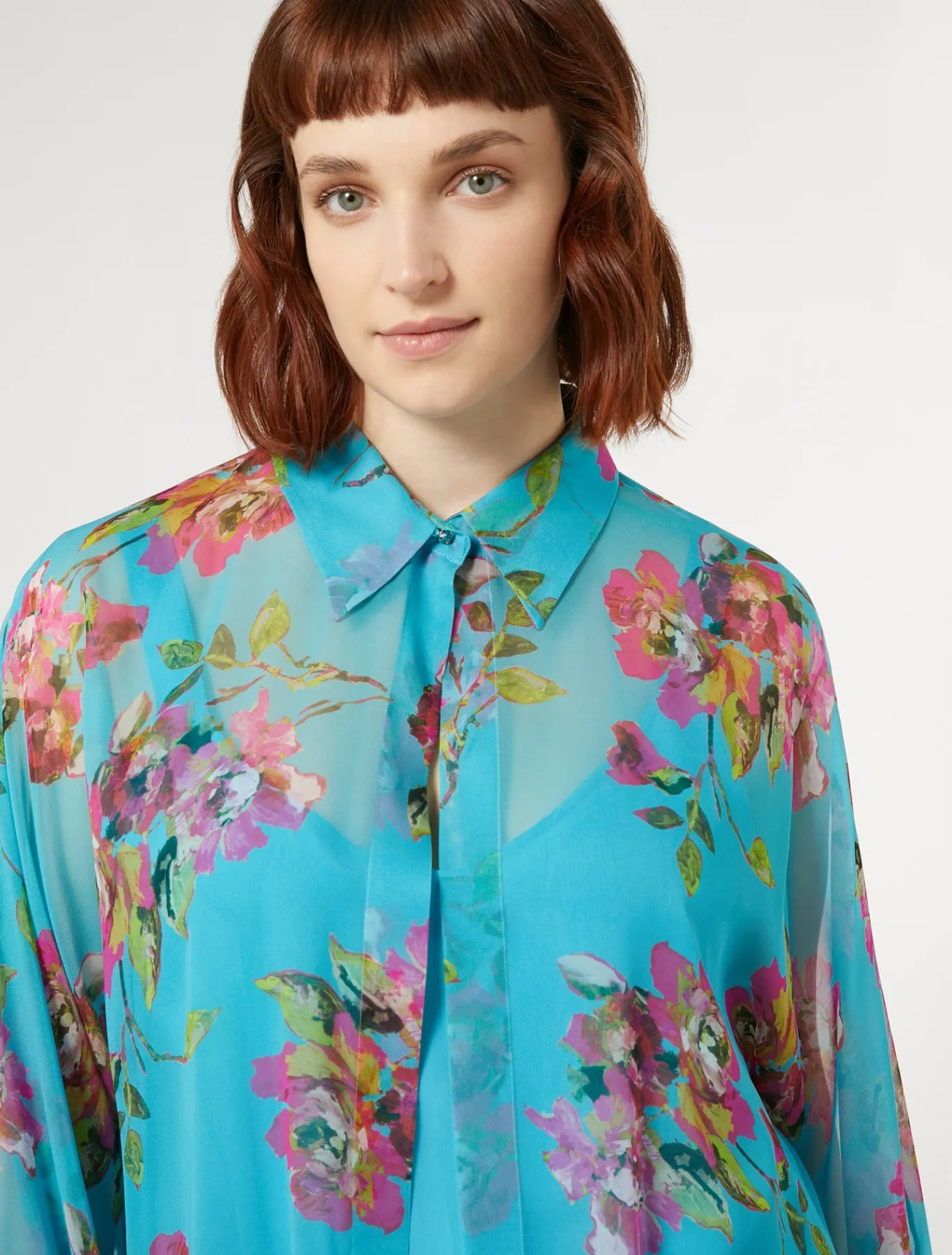 Marina Rinaldi Tunique longue et haut TURQUOISE Sale