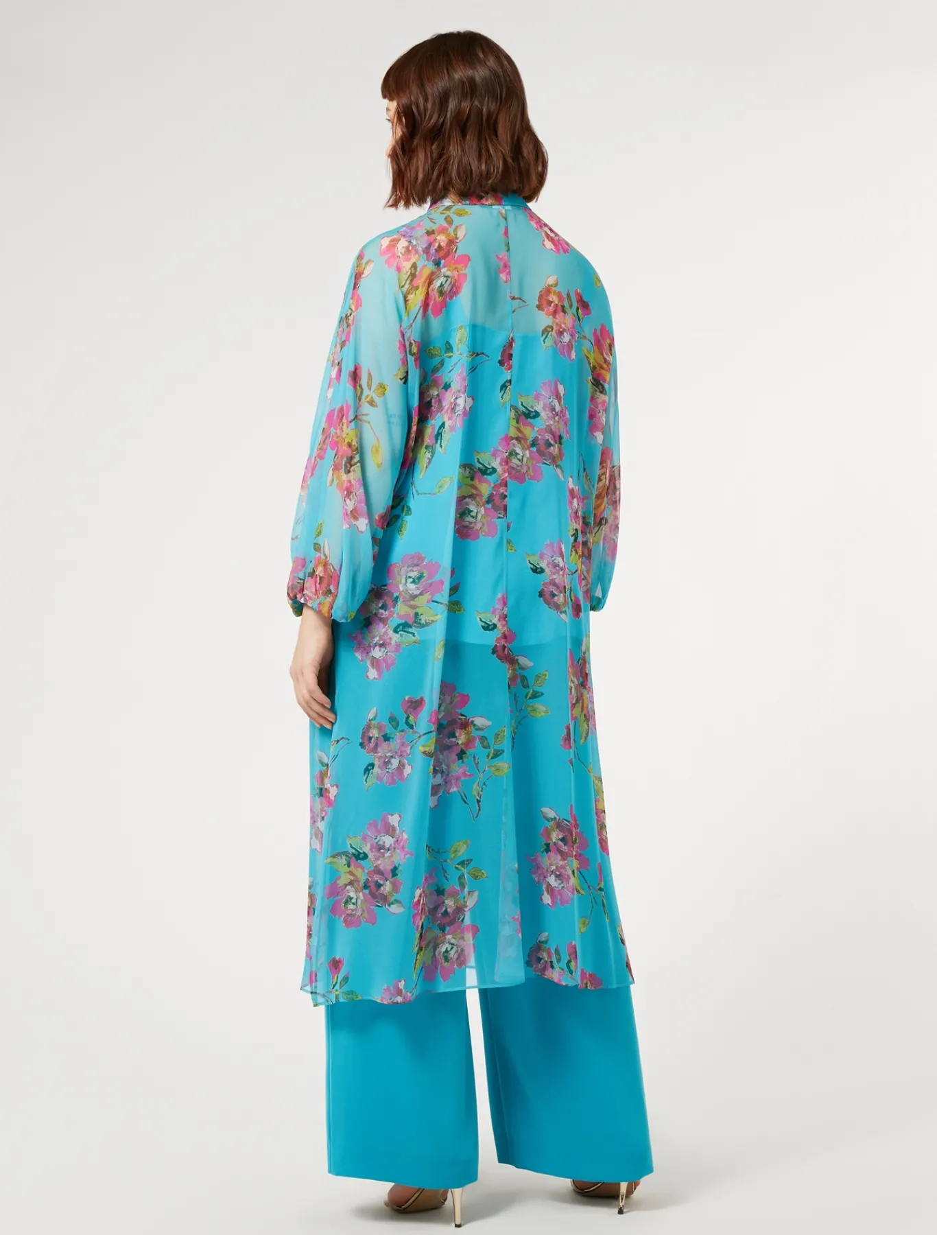 Marina Rinaldi Tunique longue et haut TURQUOISE Sale