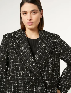 Marina Rinaldi Veste blazer à carreaux NOIR Best
