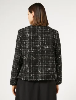 Marina Rinaldi Veste blazer à carreaux NOIR Best