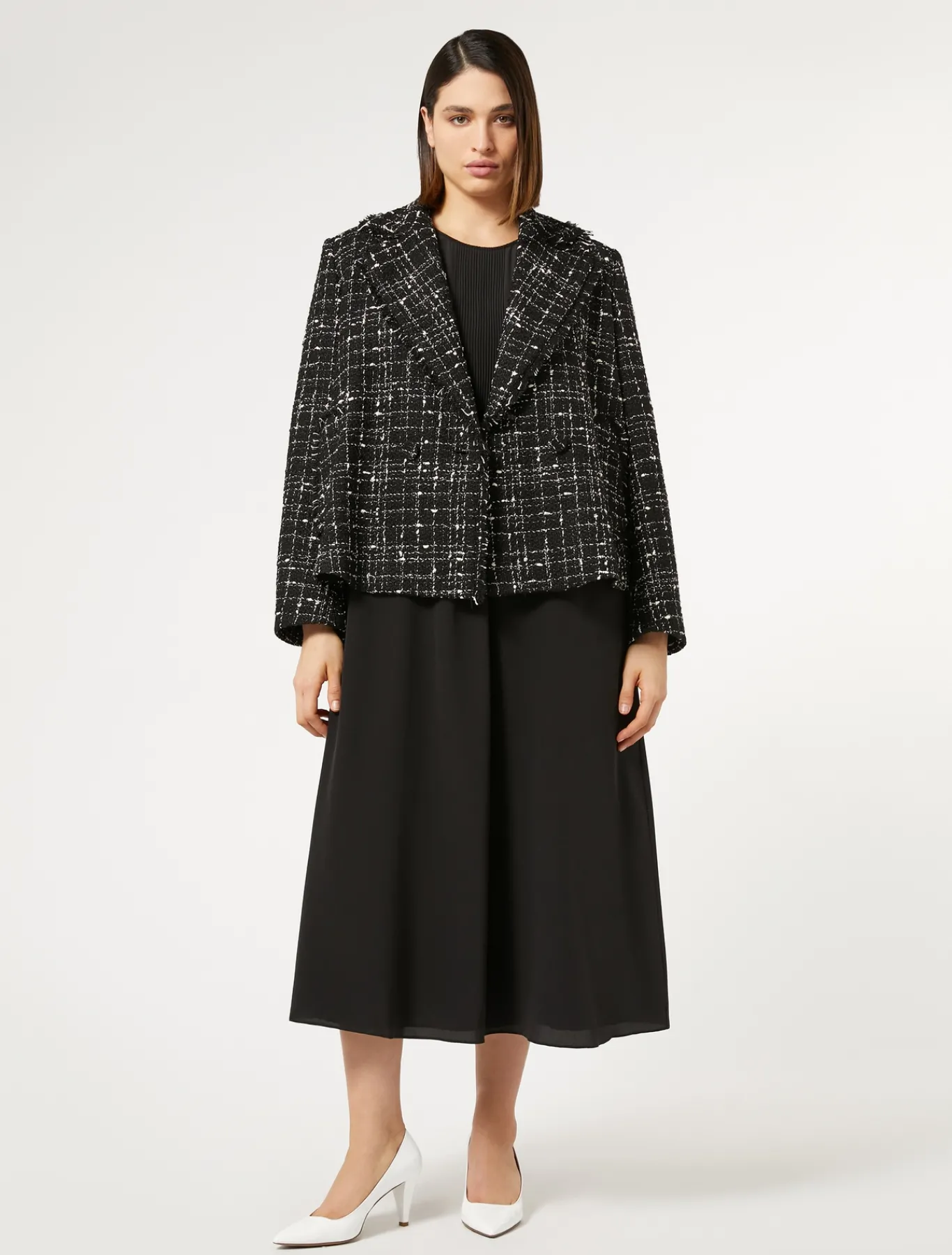 Marina Rinaldi Veste blazer à carreaux NOIR Best
