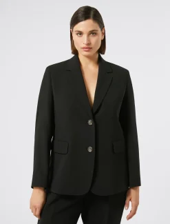 Marina Rinaldi Veste blazer en cady NOIR Clearance