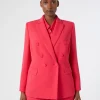 Marina Rinaldi Veste blazer en cady FUCHSIA Discount
