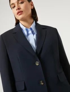 Marina Rinaldi Veste blazer en cady BLEUNUIT Online