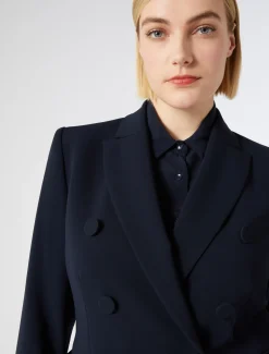 Marina Rinaldi Veste blazer en cady BLEUNUIT Sale
