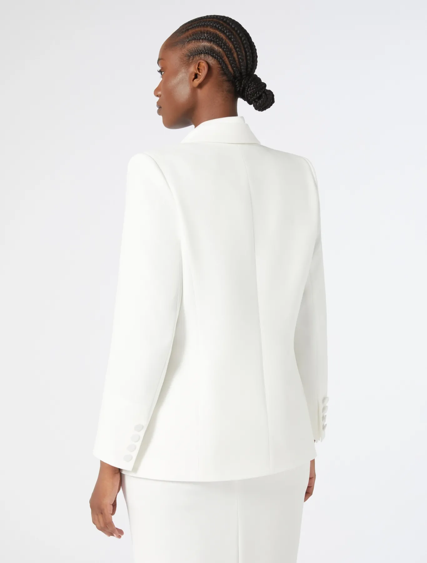 Marina Rinaldi Veste blazer en cady BLANC Best