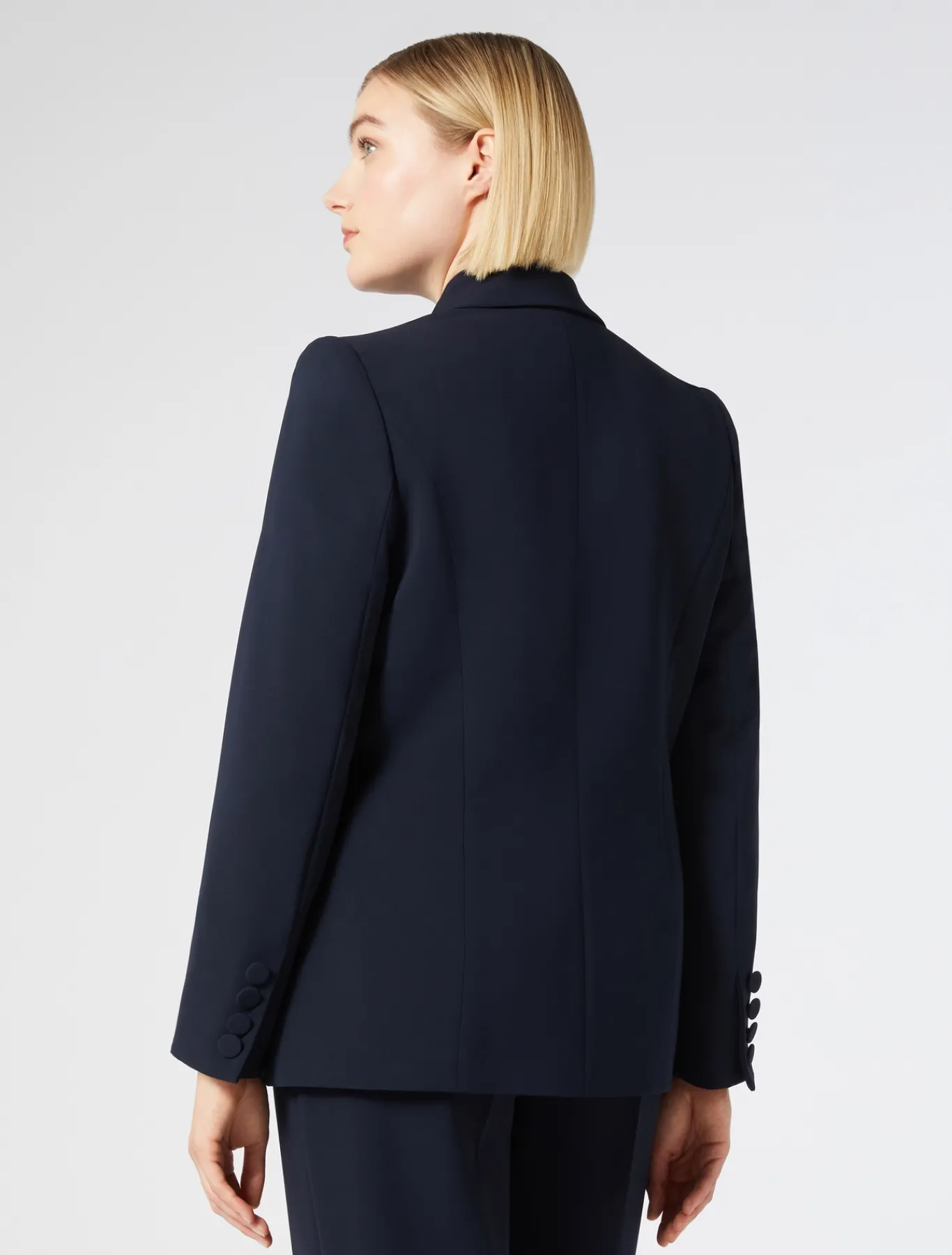 Marina Rinaldi Veste blazer en cady BLEUNUIT Sale