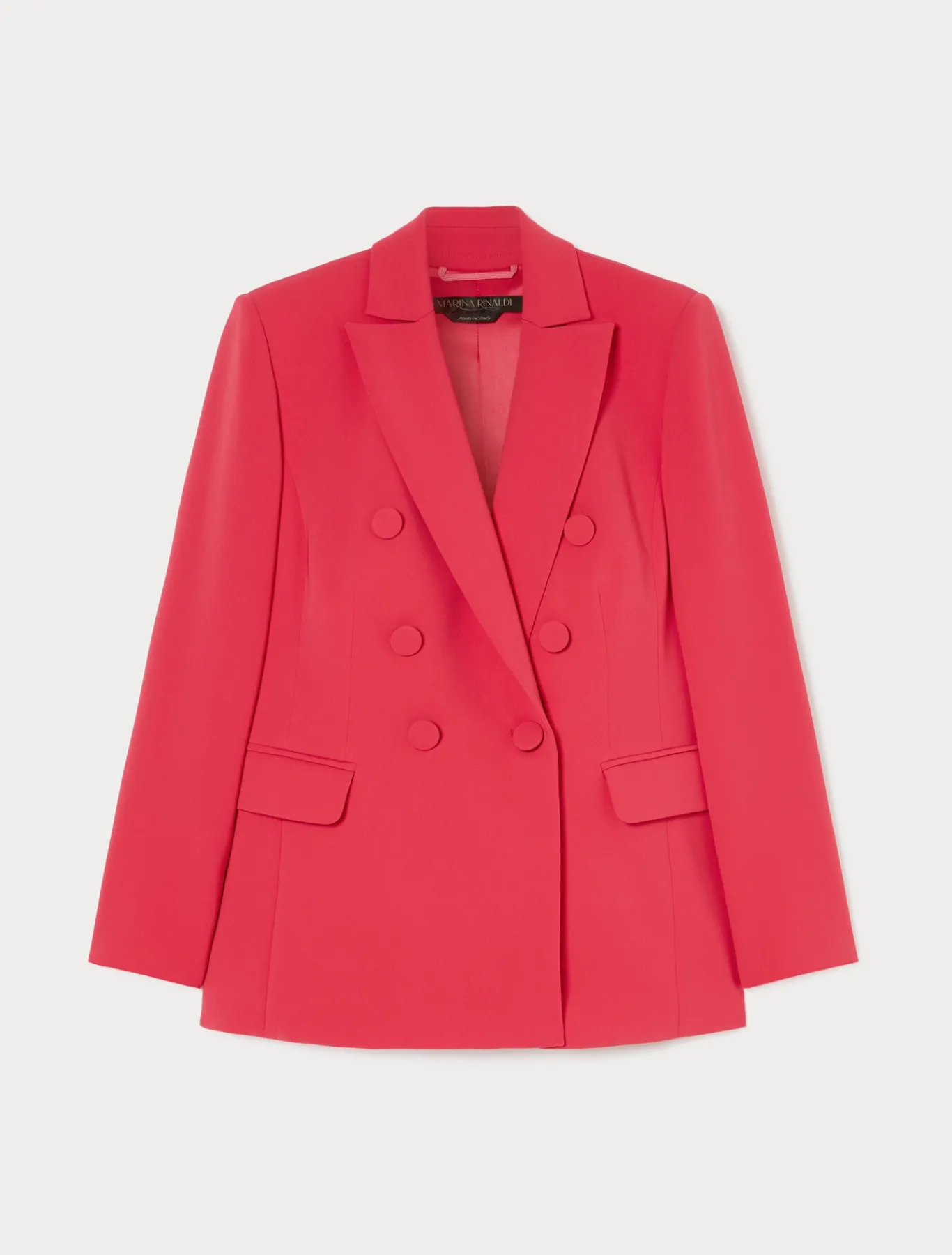 Marina Rinaldi Veste blazer en cady FUCHSIA Discount