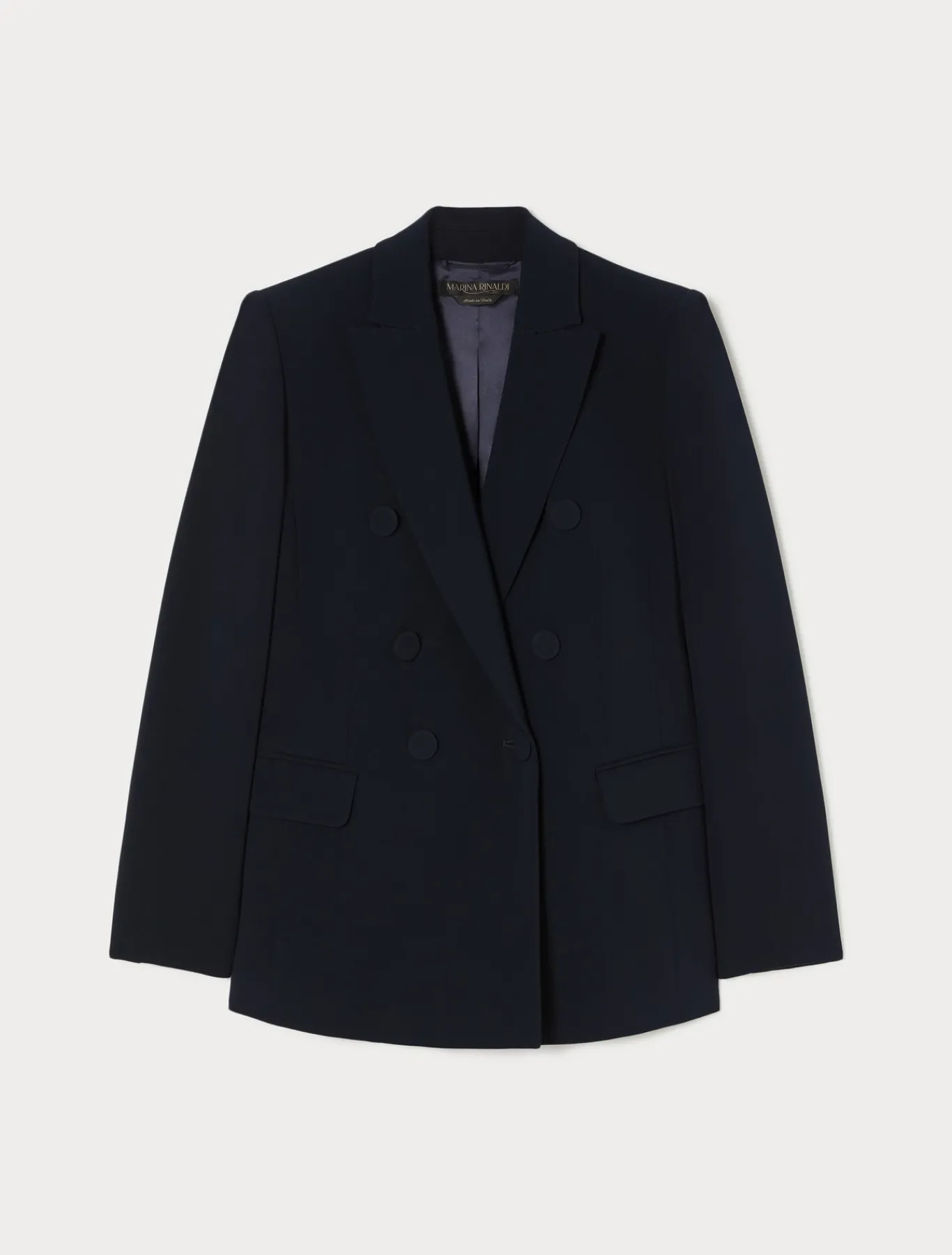 Marina Rinaldi Veste blazer en cady BLEUNUIT Sale