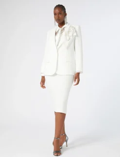 Marina Rinaldi Veste blazer en cady BLANC Best