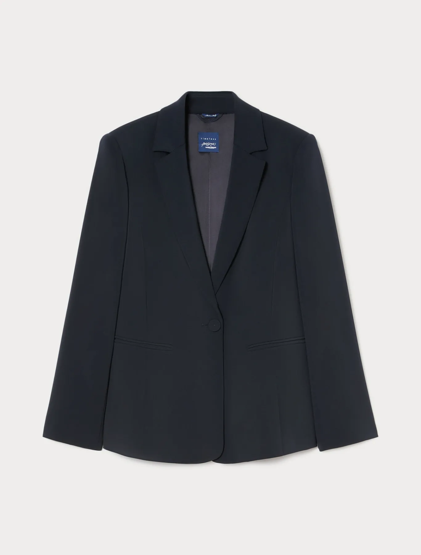 Marina Rinaldi Veste blazer en cady stretch BLEUMARINE Clearance