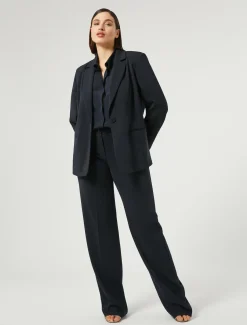 Marina Rinaldi Veste blazer en cady stretch BLEUMARINE Clearance