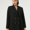 Marina Rinaldi Veste blazer en cady triacétate NOIR Fashion