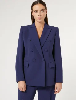 Marina Rinaldi Veste blazer en cady triacétate ENCRE Clearance
