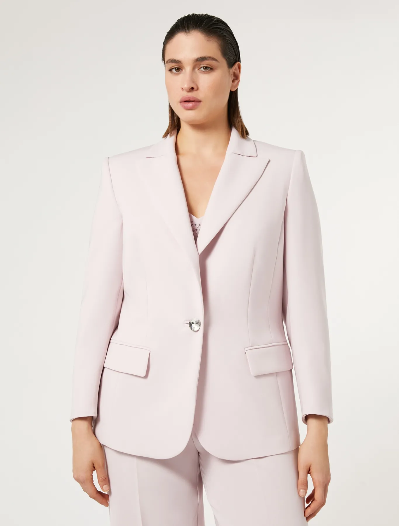 Marina Rinaldi Veste blazer en cady triacétate ROSE Fashion