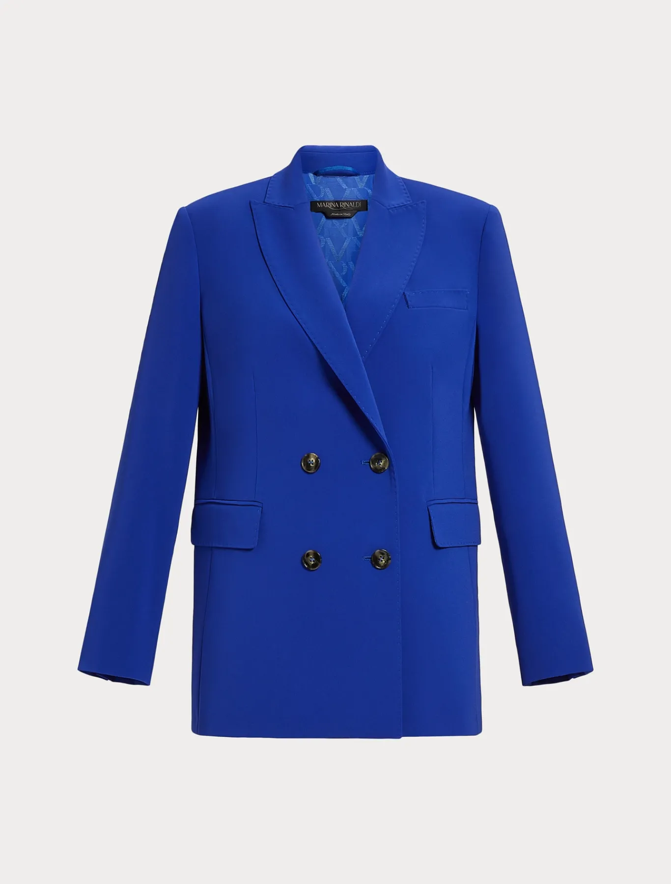 Marina Rinaldi Veste blazer en cady triacétate BLEUVIOLET Online