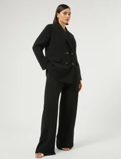 Marina Rinaldi Veste blazer en cady triacétate NOIR Fashion