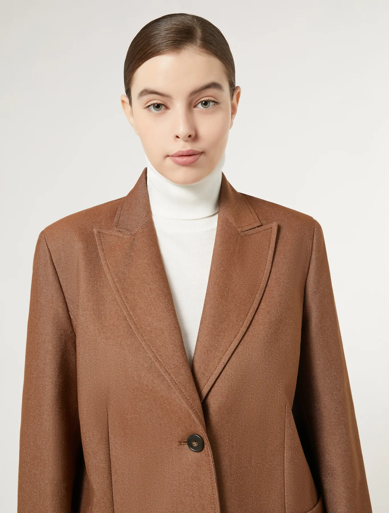 Marina Rinaldi Veste blazer en coton BRONZE New