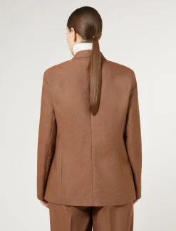 Marina Rinaldi Veste blazer en coton BRONZE New