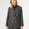 Marina Rinaldi Veste blazer en laine et soie BLEUJEANS Online