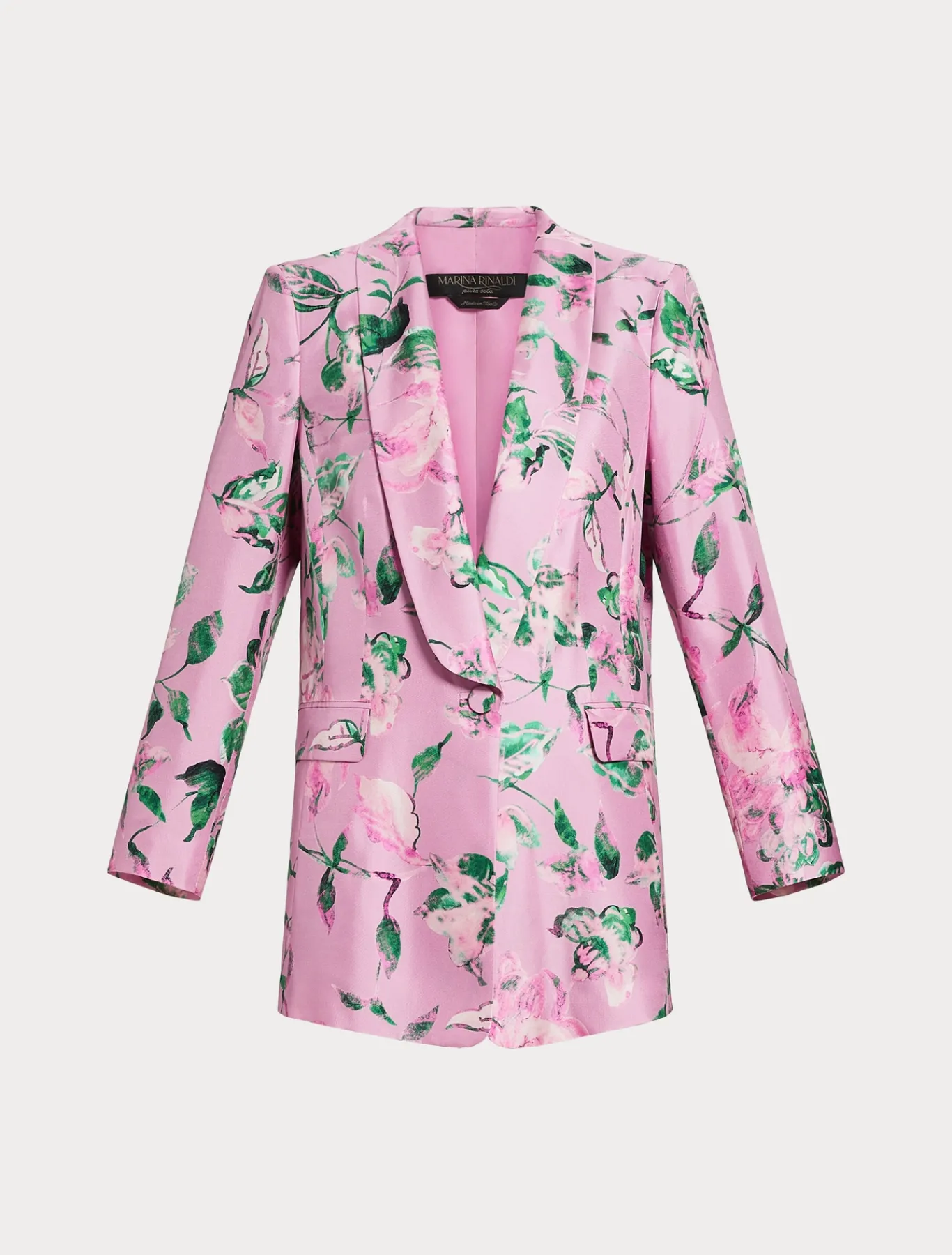 Marina Rinaldi Veste blazer en soie ROSE Outlet