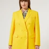Marina Rinaldi Veste blazer en toile de coton SOLEIL New