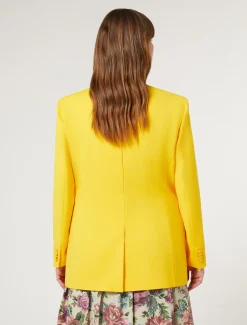 Marina Rinaldi Veste blazer en toile de coton SOLEIL New