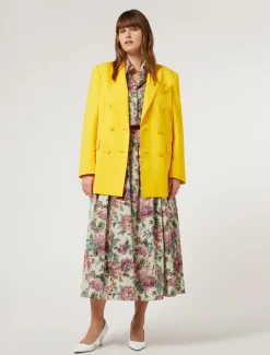 Marina Rinaldi Veste blazer en toile de coton SOLEIL New