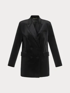 Marina Rinaldi Veste blazer en velours NOIR Online