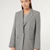 Marina Rinaldi Veste blazer en viscose mélangée GRISMOYEN New