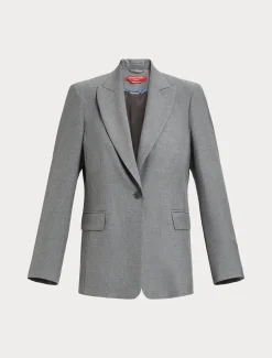 Marina Rinaldi Veste blazer en viscose mélangée GRISMOYEN New