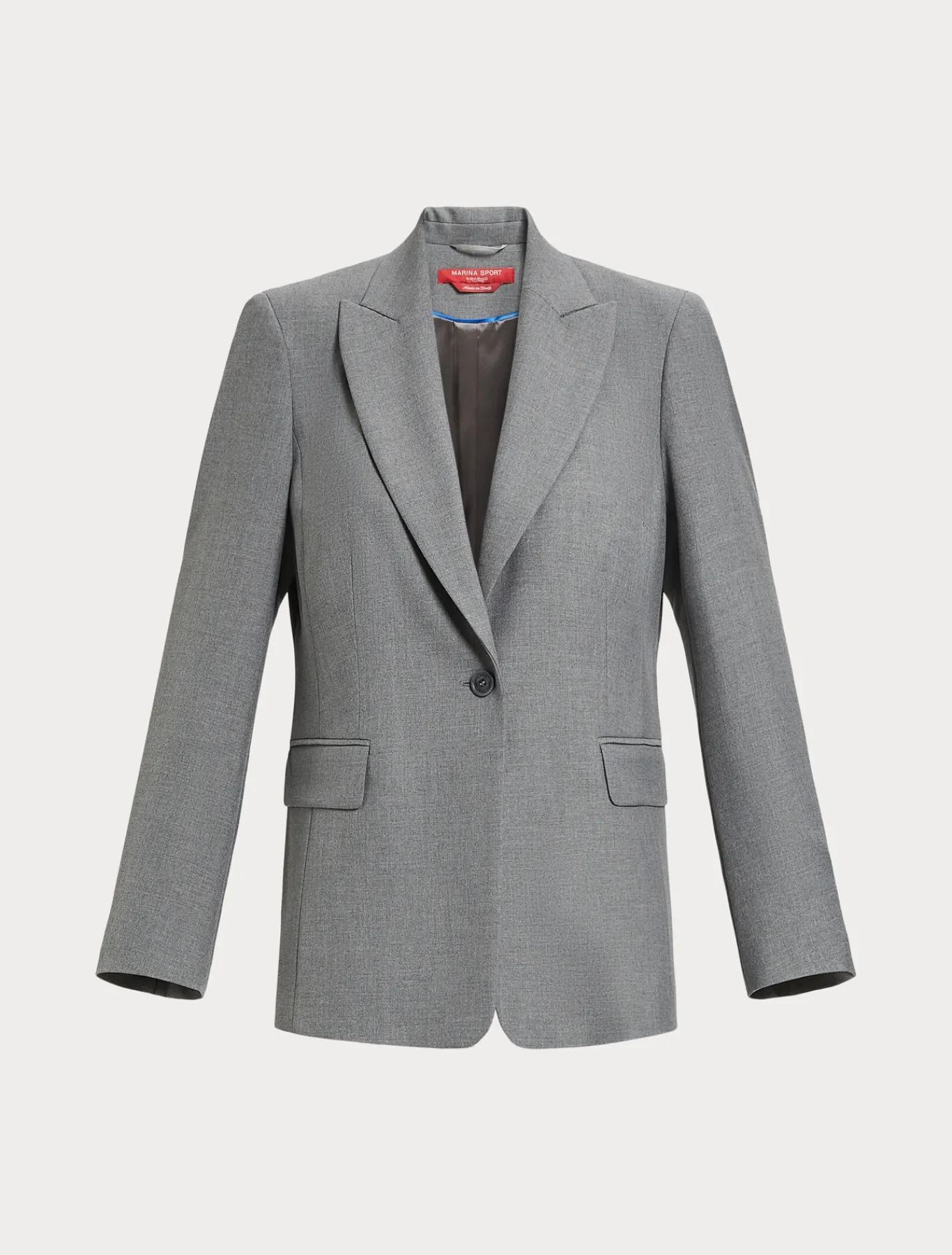 Marina Rinaldi Veste blazer en viscose mélangée GRISMOYEN New