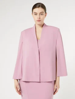 Marina Rinaldi Veste cape en cady VIEUXROSE Outlet
