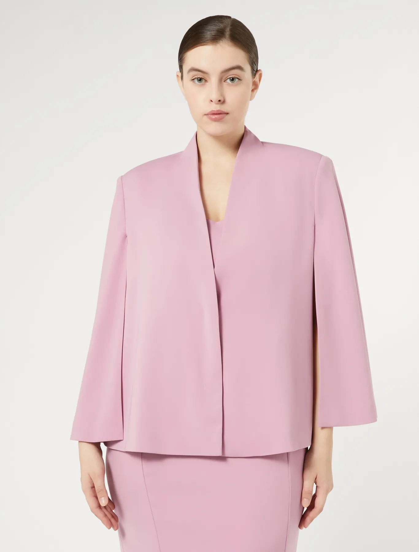 Marina Rinaldi Veste cape en cady VIEUXROSE Outlet