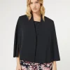 Marina Rinaldi Veste cape en cady BLEUMARINE Sale