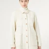 Marina Rinaldi Veste en bull de coton IVOIRE Hot